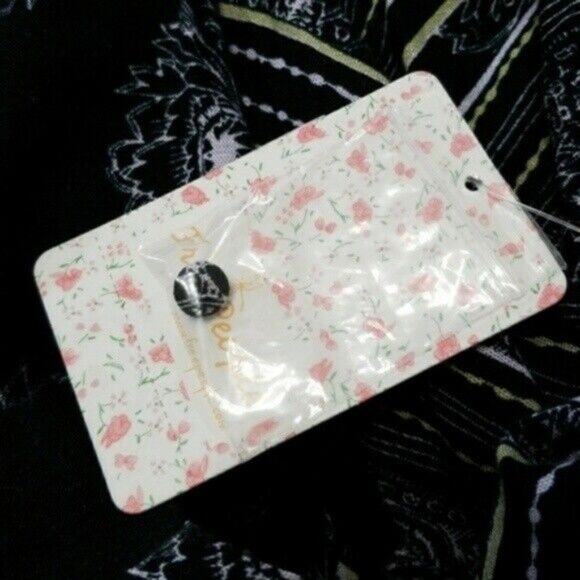 Free People Black White Yellow Walking on a Dream Printed Tunic Top NEW Women XS - Picture 7 of 7